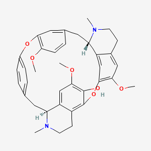 molecular formula C37H40N2O6 B1201548 塔明 CAS No. 7682-65-7
