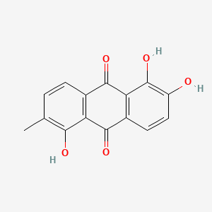 molecular formula C15H10O5 B1201549 Morindone CAS No. 478-29-5