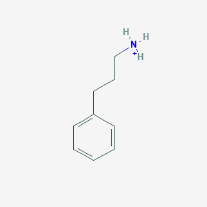molecular formula C9H14N+ B1201556 3-苯基丙基氮 