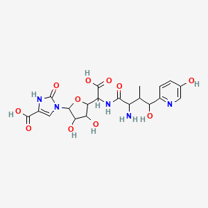 molecular formula C20H25N5O11 B1201577 Neopolyoxin B CAS No. 75005-71-9