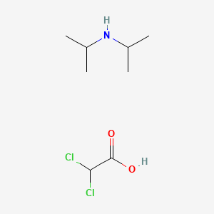 molecular formula C8H17Cl2NO2 B1201581 二异丙基铵二氯乙酸 CAS No. 660-27-5