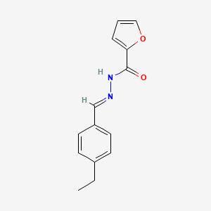 N'-(4-Ethylbenzylidene)furan-2-carbohydrazide