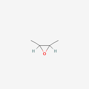 molecular formula C4H8O B1201590 2,3-环氧丁烷 CAS No. 3266-23-7