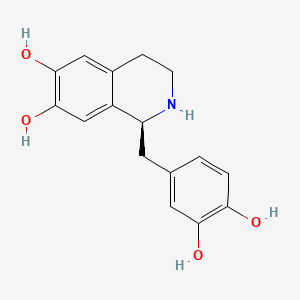 molecular formula C16H17NO4 B1201595 (S)-Norlaudanosoline 