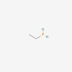 molecular formula C2H7P B1201611 Ethylphosphine CAS No. 593-68-0