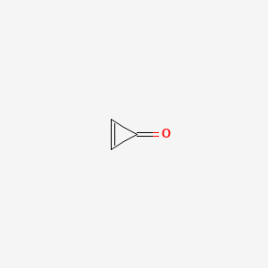 molecular formula C3H2O B1201612 2-Cyclopropen-1-one CAS No. 2961-80-0