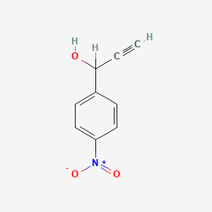 molecular formula C9H7NO3 B1201672 1-(4-Nitrophenyl)prop-2-yn-1-ol CAS No. 78725-73-2