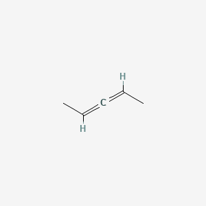 molecular formula C5H8 B1201682 2,3-Pentadiene CAS No. 591-96-8