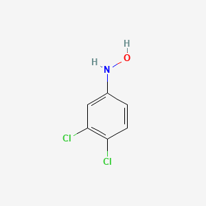 molecular formula C6H5Cl2NO B1201707 3,4-Dichloro-N-hydroxyaniline CAS No. 33175-34-7