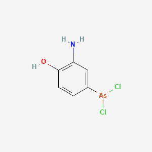 molecular formula C6H6AsCl2NO B1201710 Dichlorophenarsine CAS No. 455-83-4