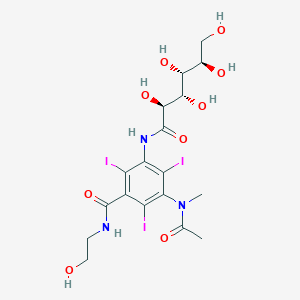 molecular formula C18H24I3N3O9 B1201711 Ioglunide CAS No. 56562-79-9