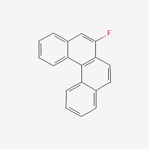 molecular formula C18H11F B1201720 6-Fluorobenzo[c]phenanthrene CAS No. 34236-47-0