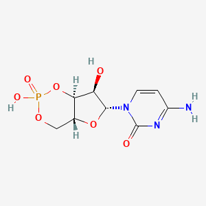 molecular formula C9H12N3O7P B1201724 Cyclic cmp CAS No. 3616-08-8