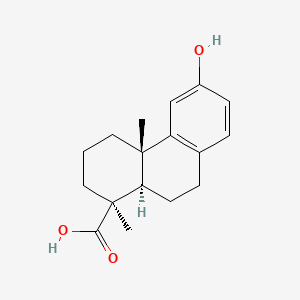 molecular formula C17H22O3 B1201732 Podocarpic acid CAS No. 5947-49-9