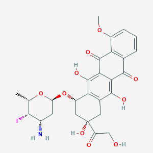 molecular formula C27H28INO10 B1201734 Iododoxorubicin CAS No. 83997-75-5