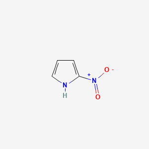 molecular formula C4H4N2O2 B1201783 2-nitro-1H-pyrrole CAS No. 5919-26-6