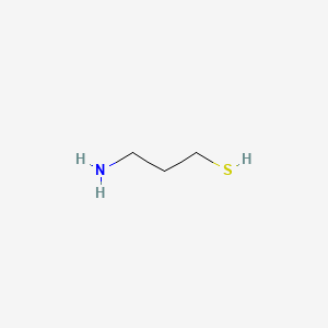 molecular formula C3H9NS B1201785 3-氨基丙硫醇 CAS No. 462-47-5
