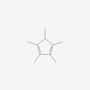 molecular formula C10H16 B1201788 1,2,3,4,5-Pentamethylcyclopentadiene CAS No. 4045-44-7