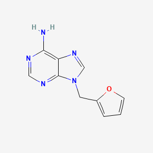molecular formula C10H9N5O B1201789 9-Furfuryladenine CAS No. 2296-08-4
