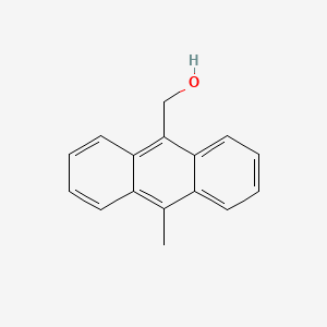 molecular formula C16H14O B1201795 9-Hydroxymethyl-10-methylanthracene CAS No. 71339-55-4