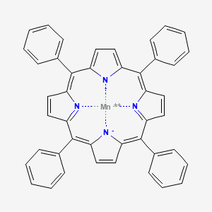molecular formula C44H28MnN4 B1201809 Manganese, [5,10,15,20-tetraphenylporphinato(2-)]- 