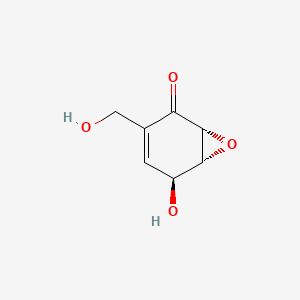molecular formula C7H8O4 B1201817 Isoepoxydon CAS No. 67772-76-3
