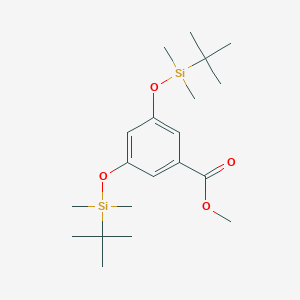 B120183 3,5-Bis(tert-butyldimethylsiloxyl)benzoic Acid Methyl Ester CAS No. 103929-83-5