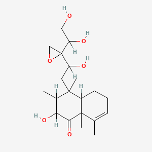 molecular formula C20H32O6 B1201847 Spirocardin B CAS No. 99401-77-1