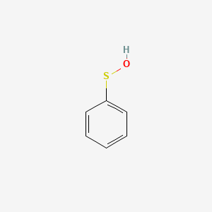 molecular formula C6H6OS B1201866 苯硫酚 CAS No. 27610-20-4