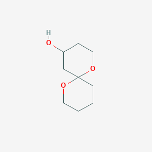 B1201874 1,7-Dioxaspiro[5.5]undecan-4-ol CAS No. 83015-80-9