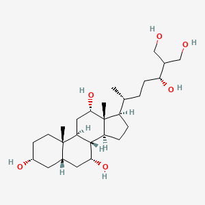 molecular formula C27H48O6 B1201888 Scymnol CAS No. 6785-34-8