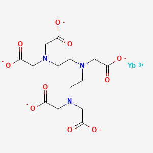 molecular formula C14H18N3O10Yb-2 B1201891 Ytterbium dtpa CAS No. 20694-23-9