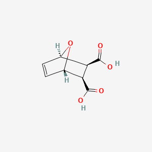 molecular formula C8H8O5 B1201892 外消旋-3,6-环氧-1,2,3,6-四氢邻苯二甲酸 CAS No. 28871-62-7
