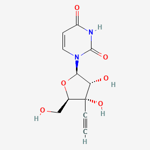 molecular formula C11H12N2O6 B1201903 1-(3-C-Ethynylribopentofuranosyl)uracil CAS No. 180300-49-6