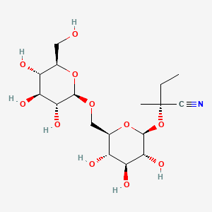 molecular formula C17H29NO11 B1201914 Neolinustatin CAS No. 72229-42-6