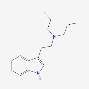 molecular formula C16H24N2 B1201923 二丙基色胺 CAS No. 61-52-9