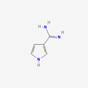 molecular formula C5H7N3 B1201930 布伦菲尔萨米定 CAS No. 97744-98-4