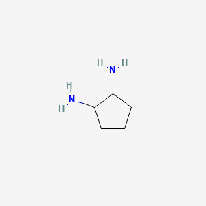 molecular formula C5H12N2 B1201933 Cyclopentane-1,2-diamine CAS No. 41330-23-8