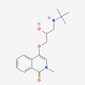 molecular formula C17H24N2O3 B1201935 Tilisolol CAS No. 85136-71-6
