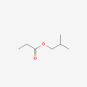 molecular formula C7H14O2 B1201936 Isobutyl propionate CAS No. 540-42-1