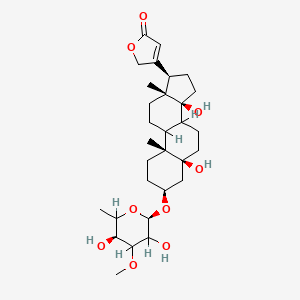 molecular formula C30H46O9 B1201938 Emicymarin CAS No. 514-42-1