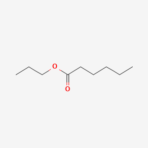 molecular formula C9H18O2 B1201940 Propyl hexanoate CAS No. 626-77-7
