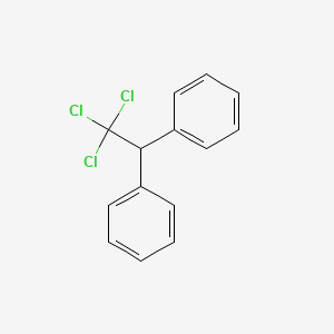 molecular formula C14H11Cl3 B1201946 二苯基三氯乙烷 CAS No. 2971-22-4