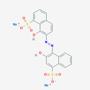 molecular formula C20H11CrN2Na2O9S2 B1201952 酸性蓝158 CAS No. 6370-08-7