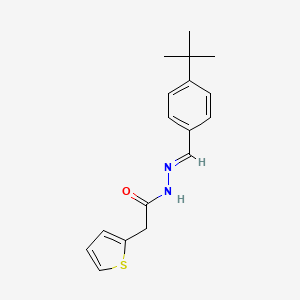 N'-(4-Tert-butylbenzylidene)-2-(2-thienyl)acetohydrazide