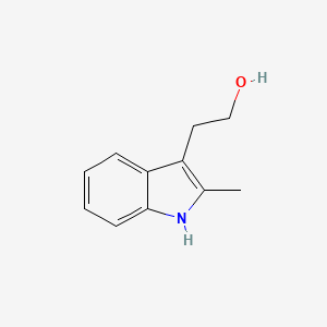 molecular formula C11H13NO B1201972 2-(2-methyl-1H-indol-3-yl)ethanol CAS No. 56895-60-4