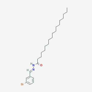 N'-(3-Bromobenzylidene)octadecanohydrazide