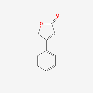 molecular formula C10H8O2 B1201999 4-苯基呋喃-2(5H)-酮 CAS No. 1575-47-9