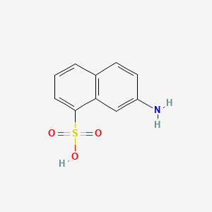 molecular formula C10H9NO3S B1202051 Badische Acid CAS No. 86-60-2