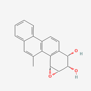 trans-1,2-Dihydroxy-anti-3,4-epoxy-1,2,3,4-tetrahydro-5-methylchrysene